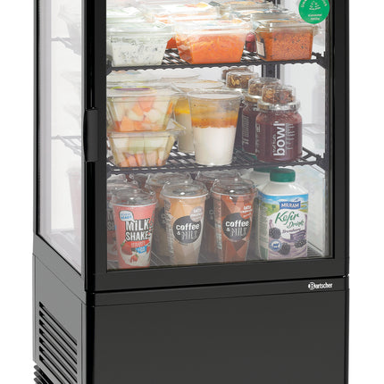 Mini-Kühlvitrine 58L-SW