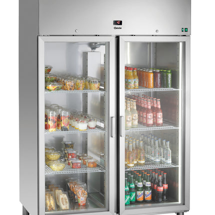 Glastürenkühlschrank 1400 GN210