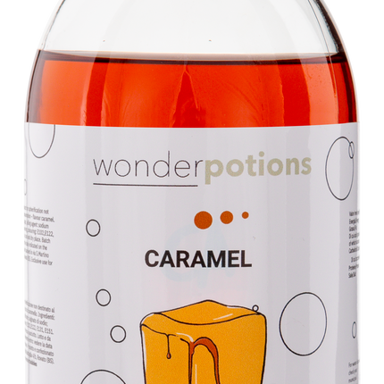 6x 500 ml Aroma Karamell Wonderpotion für Wonder Bubbles Maschine Aromatisierte Flüssigkeit