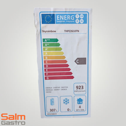 Skyrainbow pizza cooling table with 2 doors granite pink gray with 7 unk. Drawer 230V