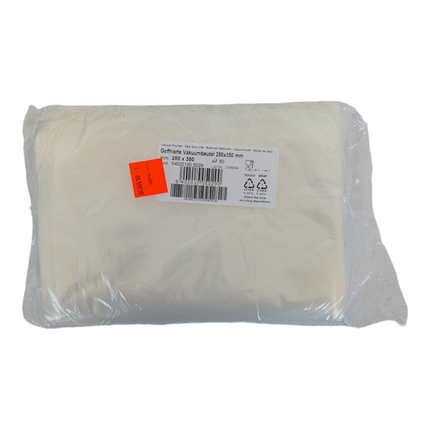 Bolsa de borde de sello 90 µ 250x350 Agumadas 50 piezas para dispositivos de vacío habituales