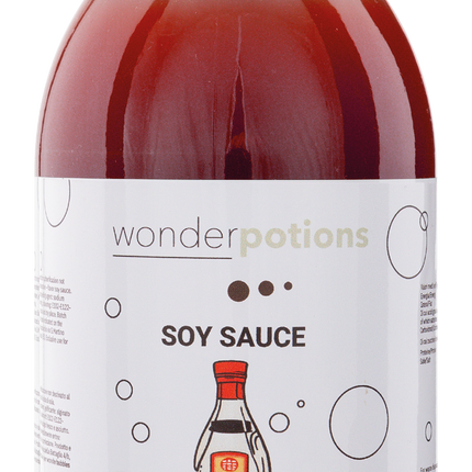 6x 500 ml Aroma Sojasauce Wonderpotion für Wonder Bubbles Maschine Aromatisierte Flüssigkeit