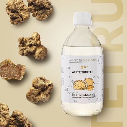 6x 500 ml Aroma Weißer Trüffel Wonderpotion für Wonder Bubbles Maschine Aromatisierte Flüssigkeit