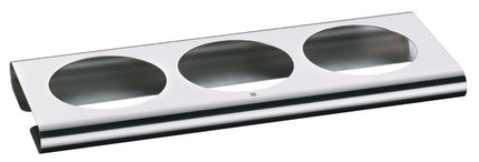 WMF Gestell, 3 Ausschnitte – Cromargan® Edelstahl 18/10, poliert