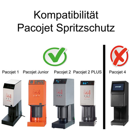 PacoJet Spritzschutz für Pacojet 1,2, 2 PLUS und Junior - Salmgastro Onlineshop - 8154074 - Pacojet -