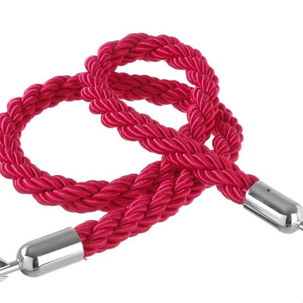 Absperrseile, HENDI, rot mit polierten Haken, Rot, (L)1500mm - Salmgastro Onlineshop-810453-Hendi-8711369810453