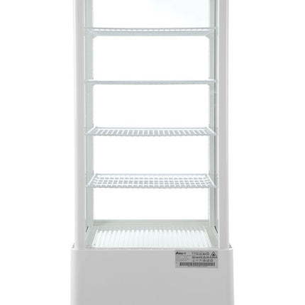 Aufsatz-Kühlvitrine 98 Liter, Arktic, weiß, 230V/210W, 452x406x(H)1116mm - Salmgastro Onlineshop-233665-Hendi-8711369233665