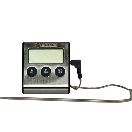 Bratenthermometer mit Timer, HENDI, 65x70x(H)17mm - Salmgastro Onlineshop-271346-Hendi-8711369271346