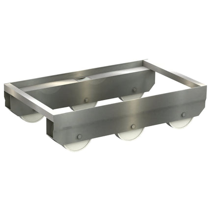 Brökelmann Transportrolli CNS mit Kippmoment, 300 kg - Salmgastro Onlineshop-3270100/37TR1K-Brökelmann-