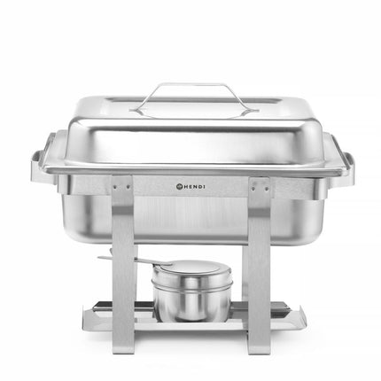 Chafing Dish Gastronorm 1/2, HENDI, Kitchen Line, 4,5L, 385x295x(H)310mm - Salmgastro Onlineshop-475201-Hendi-8711369475201