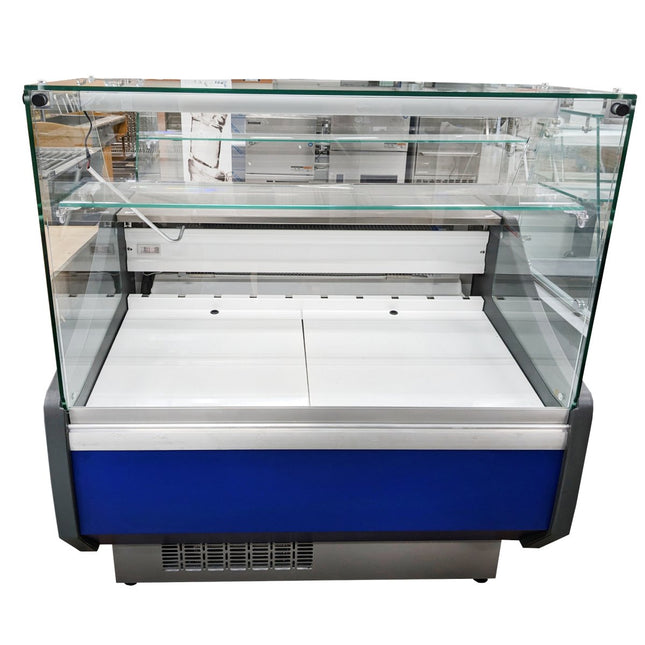 Coreco Profi Kühltheke 100 mit eckigem Frontglas elektrisch Warenpräsentation gebraucht - Salmgastro Onlineshop-8171049-Coreco-