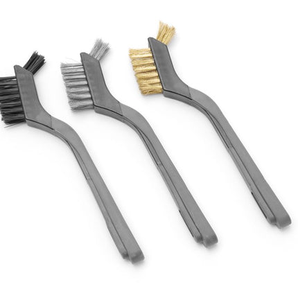 Drahtbürsten-Set, schmal - 3 Stk., HENDI, 3 Stk., (L)178mm - Salmgastro Onlineshop-525524-Hendi-8711369525524