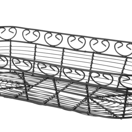 Drahtkorb Deco, länglich, HENDI, 385x160x(H)80mm - Salmgastro Onlineshop-425886-Hendi-8711369425886