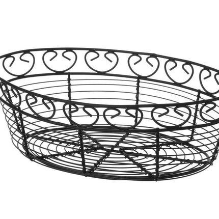 Drahtkorb Deco, oval, HENDI, 255x160x(H)80mm - Salmgastro Onlineshop-425879-Hendi-8711369425879