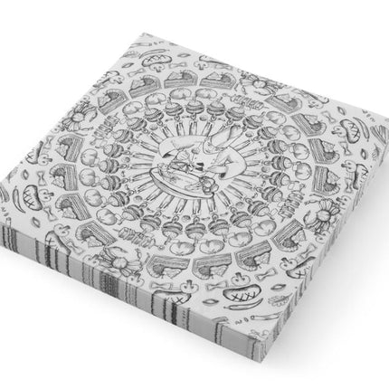 Einschlagpapier, fettdicht - 500 Stk., HENDI, Koch- und Speisen-Aufdruck, 500 Stk., 306x305mm - Salmgastro Onlineshop-678169-Hendi-8711369678169