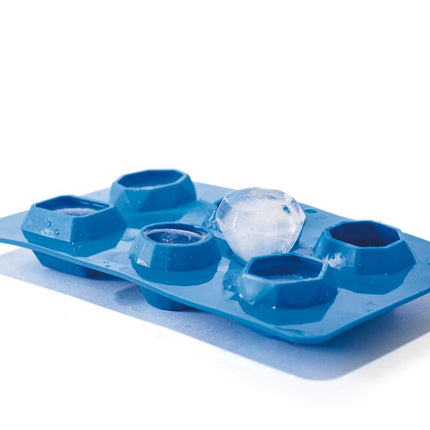 Eiswürfelform edelsteinförmig, Bar up, Blau, 2 Stk., 190x105x(H)30mm - Salmgastro Onlineshop-679012-Hendi-8711369679012