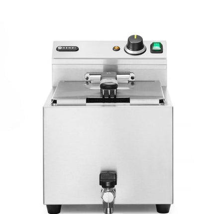 Fritteuse 10 Liter, 400V, 6600W, HENDI, Profi Line, 10L, 400V/6600W, 302x687x(H)375mm - Salmgastro Onlineshop-209424-Hendi-8711369209424