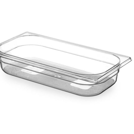 Gastronorm Behälter 1/3, HENDI, GN 1/3, 2,5L, Transparent, 325x176x(H)65mm - Salmgastro Onlineshop-869437-Hendi-8711369869437