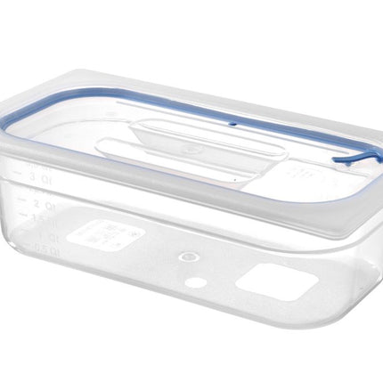 Gastronorm Deckel, luftdicht verschließbar, HENDI, GN 1/3, Transparent, 325x176mm - Salmgastro Onlineshop-881828-Hendi-8711369881828