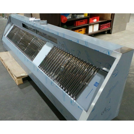 GGG Wandhaube Edelstahl mit Flammschutzfilter - Salmgastro Onlineshop-8157920-GGG-