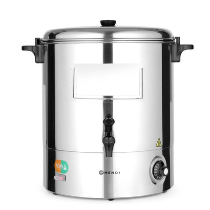 Heißgetränkespender, HENDI, 28L, 230V/2200W, ø465x(H)490mm - Salmgastro Onlineshop-209905-Hendi-8711369209905