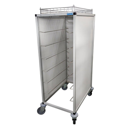 Hupfer Tablettabräumwagen ALU fahrbar CNS gebraucht Ausstellungstück - Salmgastro Onlineshop-8127369-Hupfer-