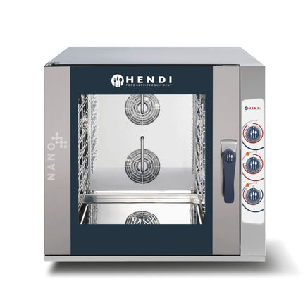 Kombidämpfer Manuell NANO Gastronorm 7xGN 1/1, HENDI, 400V/10800W, 920x834x(H)859mm - Salmgastro Onlineshop-223116-Hendi-8711369223116