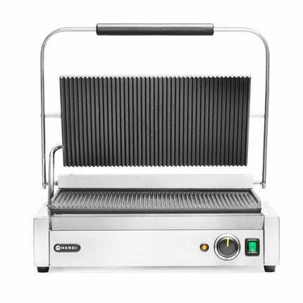 Kontakt-Grill Panini XL, HENDI, 230V/2700W, 548x415x(H)210mm - Salmgastro Onlineshop-263624-Hendi-8711369263624