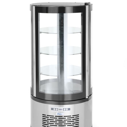Kuchenvitrine, rund 100L, Arktic, 100L, 230V/210W, ø480x(H)1030mm - Salmgastro Onlineshop-233825-Hendi-8711369233825