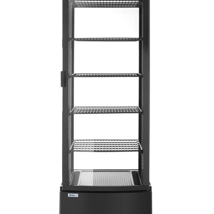 Kühlvitrine 270 Liter, Arktic, schwarz, Schwarz, 230V/290W, 556x526x(H)1913mm - Salmgastro Onlineshop-233290-Hendi-8711369233290