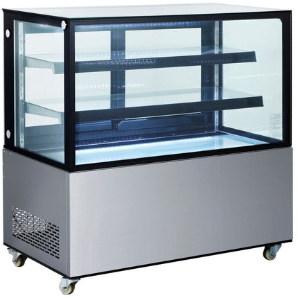 Kühlvitrine mit 2 Regalen, Arktic, 410L, 230V/490W, 1215x675x(H)1210mm - Salmgastro Onlineshop-233450-Hendi-8711369233450
