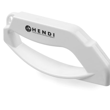 Messerschärfer, HENDI, Weiß, 140x15x(H)65mm - Salmgastro Onlineshop-820605-Hendi-8711369820605