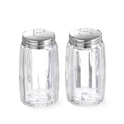 Salz- und Pfefferstreuer Set, HENDI, ø40x(H)70mm - Salmgastro Onlineshop-465387-Hendi-8711369465387