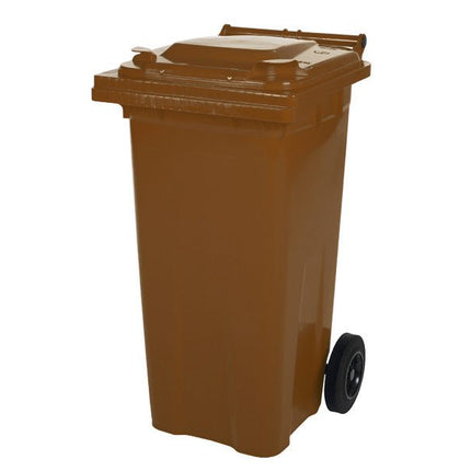 SARO 2 Rad Müllgroßbehälter 120 Liter -braun- Modell MGB120BR - Salmgastro Onlineshop-174-2125-Saro-4017337056149