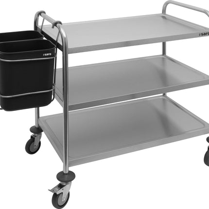 SARO Abfallsammelbehälter für Servierwagen Modell AB 2 - Salmgastro Onlineshop-213-4108-Saro-4017337036691