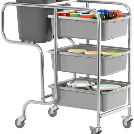 SARO Abräumwagen Modell CLAIRE - Salmgastro Onlineshop-399-1040-Saro-4017337399338