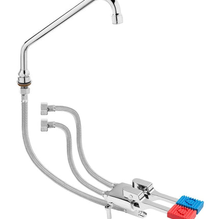 SARO Armatur Fußpedal - Kalt- / Warmwasser Set Modell THEA - Salmgastro Onlineshop-457-1025-Saro-4017337045884