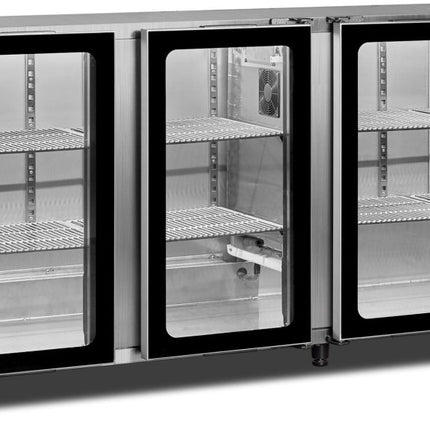 SARO Backbarcooler mit 4 Glastüren, Modell FGB 451-267 A PV - Salmgastro Onlineshop-486-2045-Saro-4017337058464