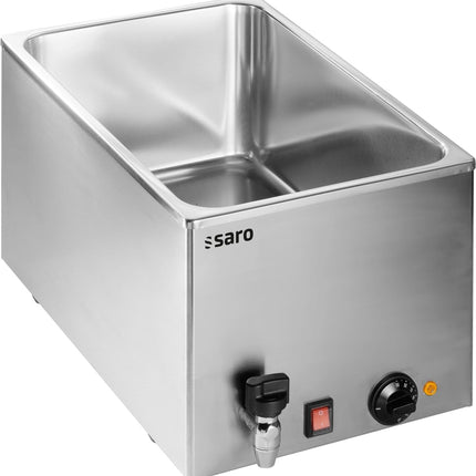 SARO Bain Marie Modell BMH 210 mit Hahn - Salmgastro Onlineshop-172-3015-Saro-4017337172429