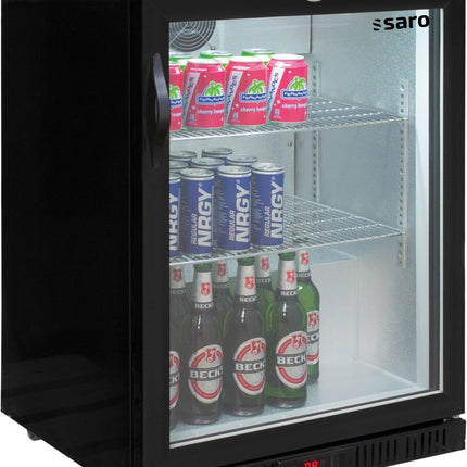 SARO Barkühlschrank mit 1 Tür, Modell BC 138 - Salmgastro Onlineshop-437-1020-Saro-4017337437047