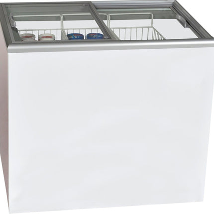 SARO-Gewerbetiefkühltruhe mit Glas-Schiebedeckel Modell NOVA 35 - Salmgastro Onlineshop-481-1030-Saro-4017337065233