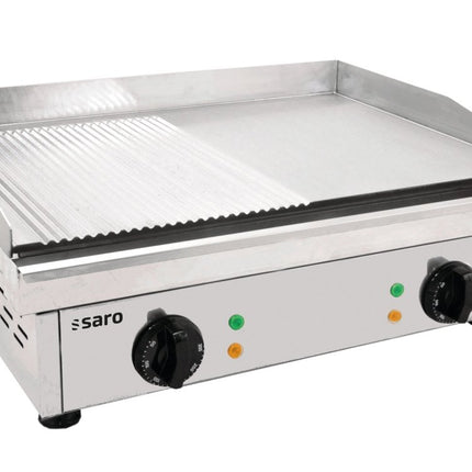 SARO Griddleplatte (gerillt + glatt) Modell FRY TOP GM 610 M - Salmgastro Onlineshop-172-3205-Saro-4017337048335