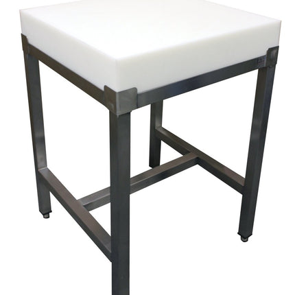 SARO Hackblock mit Edelstahlrahmen 600X600 mm AISI 304 - Salmgastro Onlineshop-700-7210-Saro-4017337060313