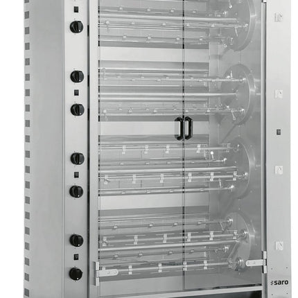 SARO Hähnchengrill Gas Modell 16MR - Salmgastro Onlineshop-492-1015-Saro-4017337059461