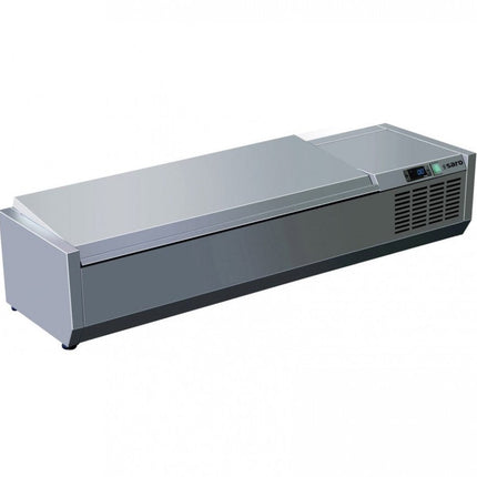 SARO Kühlaufsatz mit Deckel - 1/3 GN Modell VRX 1200 S/S - Salmgastro Onlineshop-323-3138-Saro-4017337036981