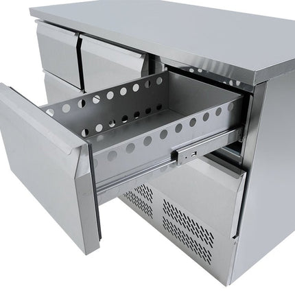 SARO Kühltisch, 6 Schubl., VIVIA S 903 S/S TOP 6x 1/2 GN - Salmgastro Onlineshop-323-10041-Saro-4017337036837