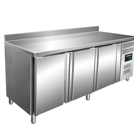 SARO Kühltisch mit 3 Türen und Aufkantung, Modell KYLIA GN 3200 TN - Salmgastro Onlineshop-323-1171-Saro-4017337057733