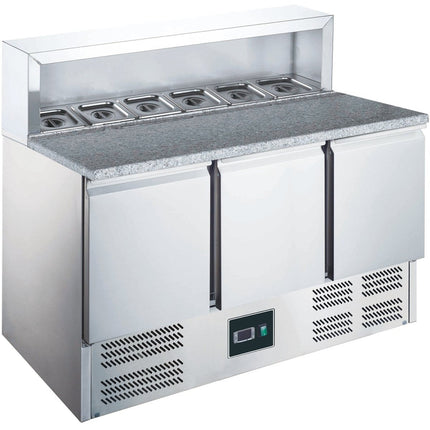 SARO Pizzatisch mit Aufsatz Modell EPS 903 - Salmgastro Onlineshop-465-1050-Saro-4017337050802