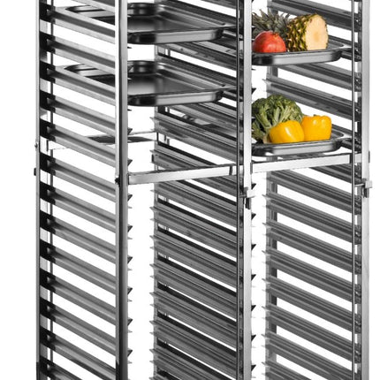 SARO Regalwagen für Backbleche 600 x 400 mm Modell LIAM DUO - Salmgastro Onlineshop-350-1012-Saro-4017337350056