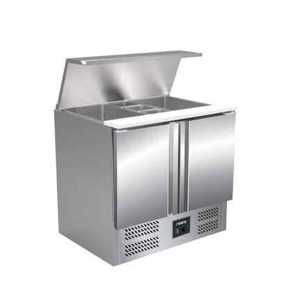 SARO Saladette mit 2 Türen, Modell BALDUR S 900 - Salmgastro Onlineshop-323-1000-Saro-4017337323005